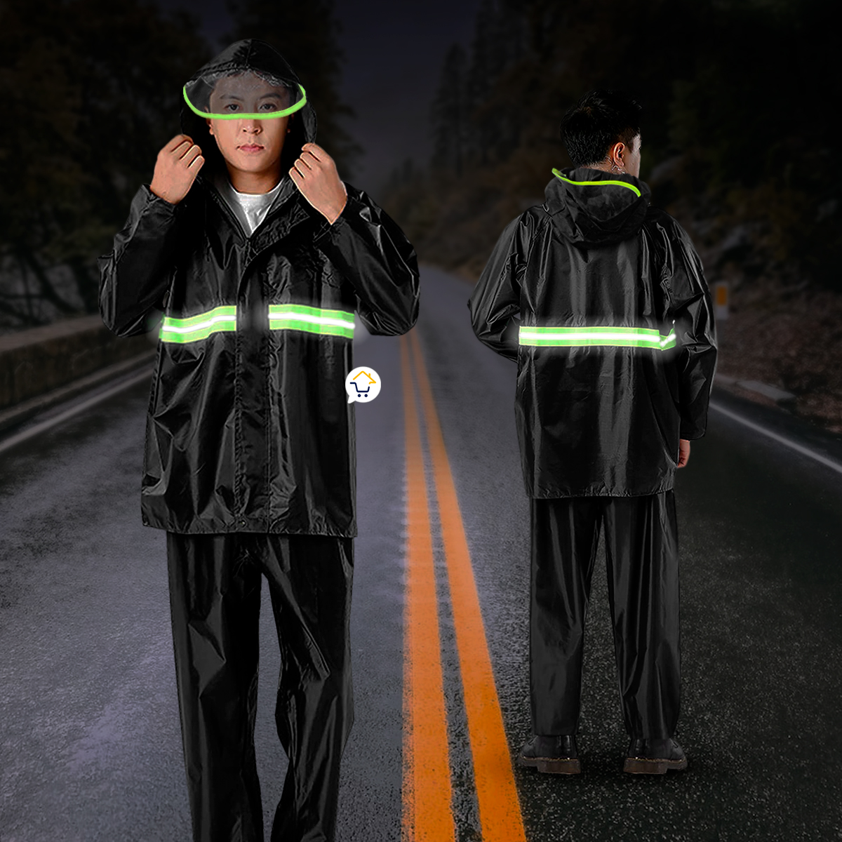 Impermeable Moto Traje Chaqueta cy5